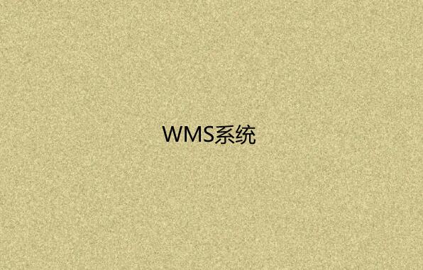 倉(cāng)庫(kù)管理系統(tǒng)（WMS）